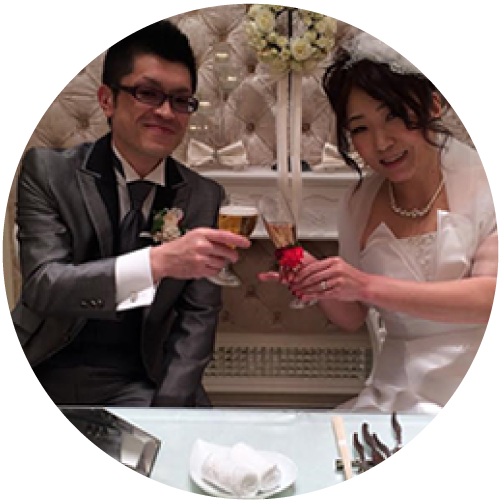 大分・別府の式場紹介・結婚式イベントプロデュース ブライダルプロデュースラポール パーティーレポートNO.14 謙吾様 ＆ 敦子様 ご夫妻メッセージ画像