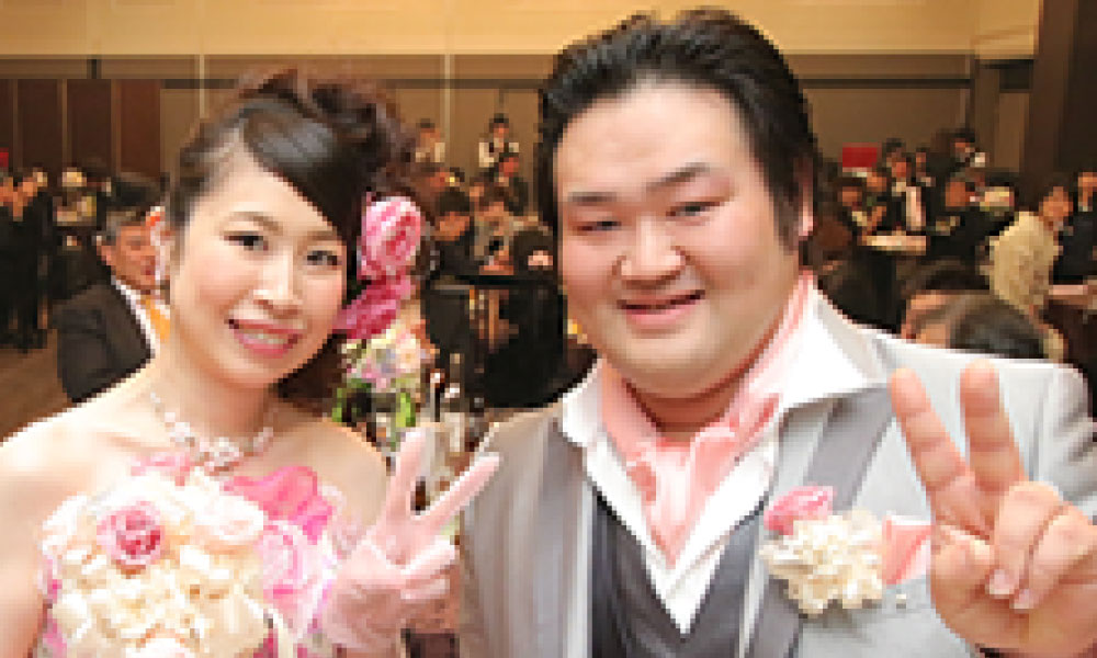 大分・別府の式場紹介・結婚式イベントプロデュース ブライダルプロデュースラポール パーティーレポートNO.16 藤原 晋太郎様 ＆ 紗耶美様　ご夫妻画像1