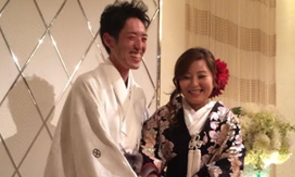 大分・別府の式場紹介・結婚式イベントプロデュース ブライダルプロデュースラポール パーティーレポートNO.18 成久 智彦様 ＆ 芳栄様 ご夫妻画像1