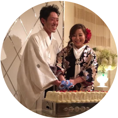 大分・別府の式場紹介・結婚式イベントプロデュース ブライダルプロデュースラポール パーティーレポートNO.18 成久 智彦様 ＆ 芳栄様 ご夫妻メッセージ画像