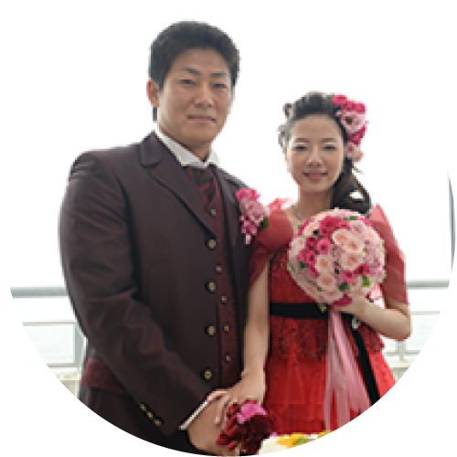 大分・別府の式場紹介・結婚式イベントプロデュース ブライダルプロデュースラポール パーティーレポートNO.4 小岩 哲也様 ＆ 愛乃様 ご夫妻メッセージ画像