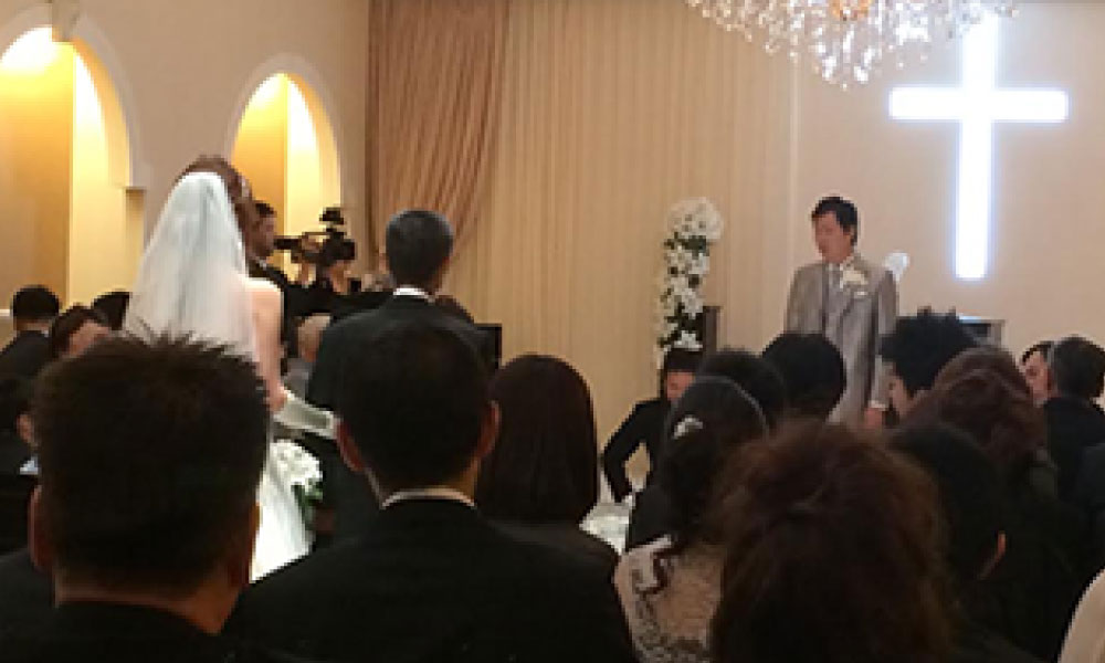 大分・別府の式場紹介・結婚式イベントプロデュース ブライダルプロデュースラポール パーティーレポートNO.7 江藤 晋一様 ＆ 洋子様 ご夫妻画像1