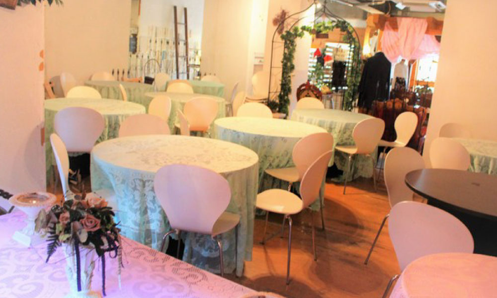 大分・別府の式場紹介・結婚式イベントプロデュース ブライダルプロデュースラポール フォークローバーズ カフェ イメージ画像